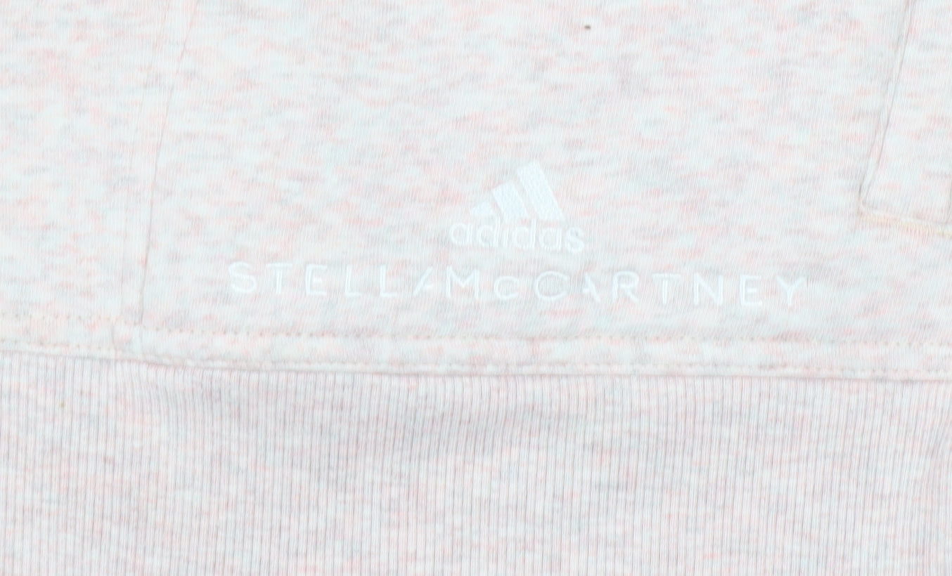 Womens UK Size L adidas by Stella McCartney Pink Full Zip Hoodie