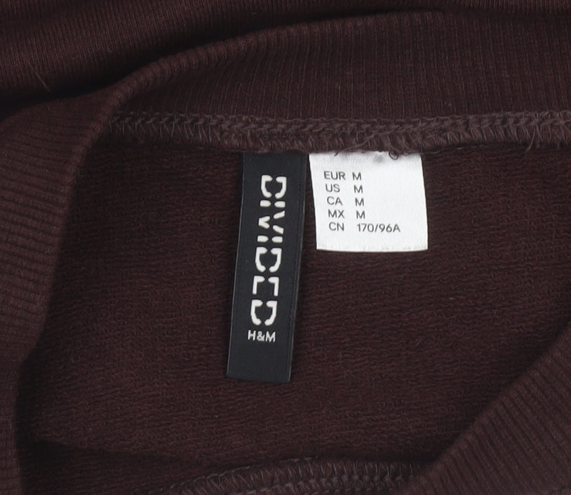 Womens UK Size 12 H&M Brown Pullover Sweatshirt