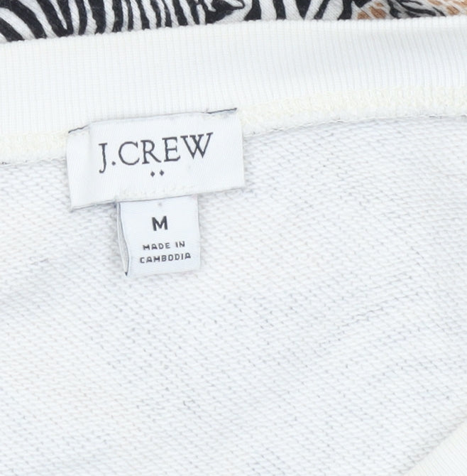Womens UK Size M J.CREW Multicoloured Pullover Sweatshirt