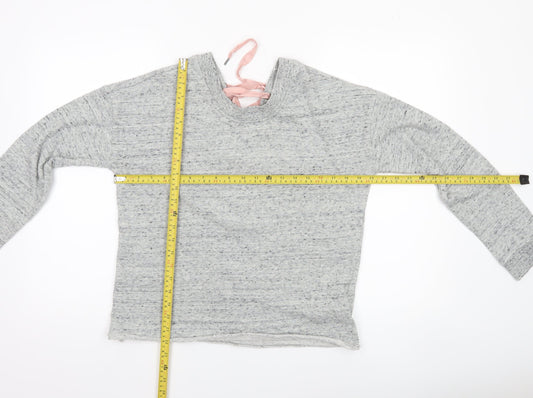 Womens UK Size M TALLY WEiJL Grey Pullover Sweatshirt