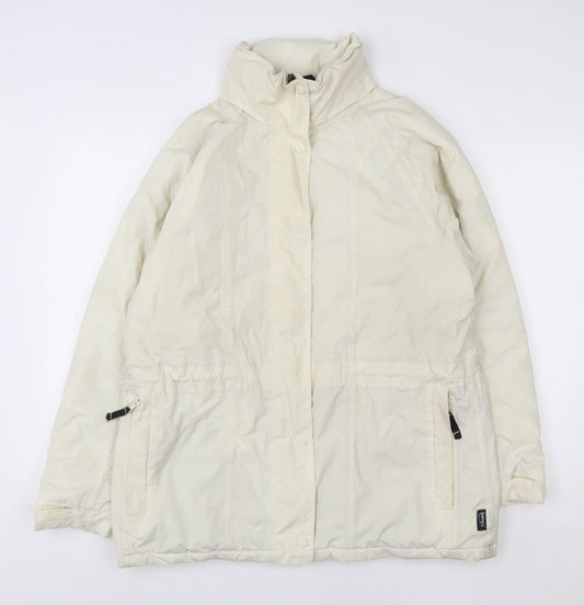 Womens UK Size 12 Regatta Ivory Parka Coat