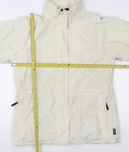 Womens UK Size 12 Regatta Ivory Parka Coat