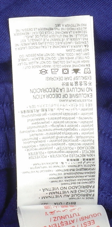 Additional view of Jordan boys’ blue jogger sweatpants 10-12 years cotton blend activewear