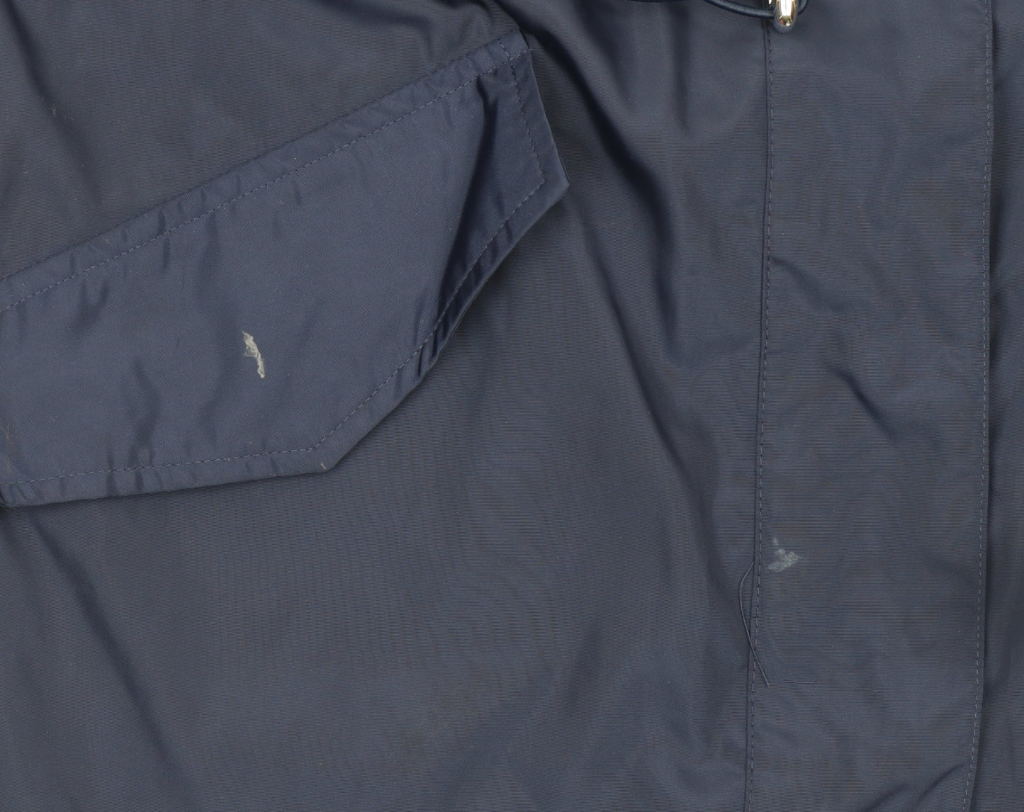 Womens UK Size S Matalan Blue Parka Coat