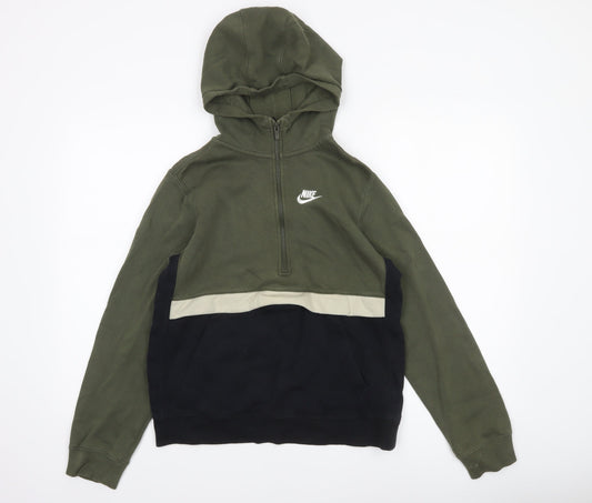 Boys UK Size XL Nike Green Pullover Hoodie