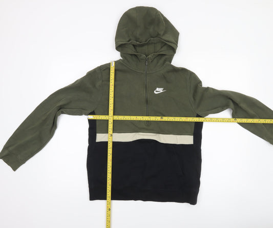 Boys UK Size XL Nike Green Pullover Hoodie