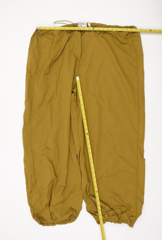 Womens UK Size 24 Daisy Street Relaxed Fit Cargo Brown Trousers