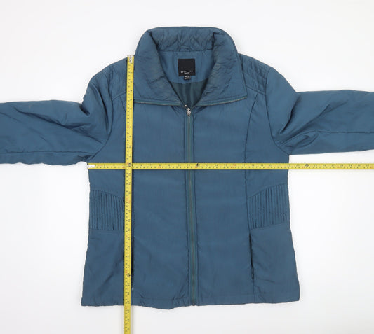 Womens UK Size 20 Betty Kay Blue Puffer Jacket