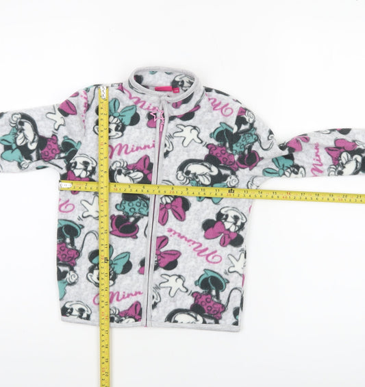 Girls UK Size 6 Years Disney Grey Basic Jacket