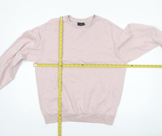 Mens UK Size S H&M Beige Pullover Sweatshirt