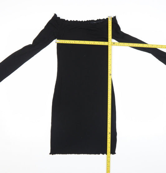 Womens UK Size XS H&M Bodycon Dress