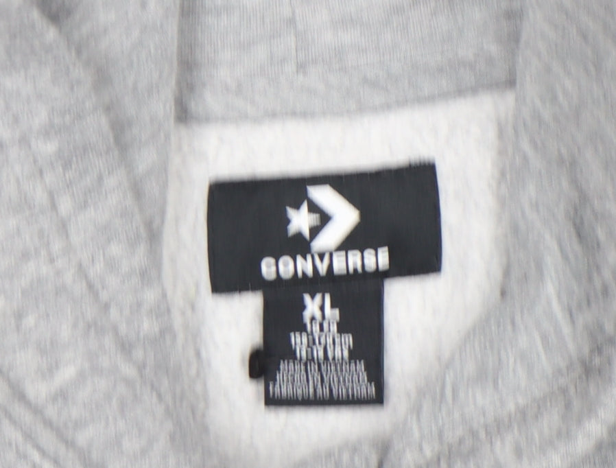 Boys UK Size XL Converse Grey Pullover Hoodie