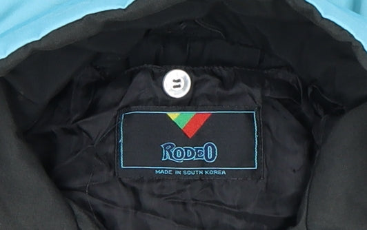 Womens UK Size 10 Rodeo Blue Puffer Jacket