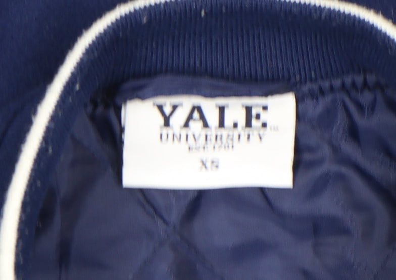 Mens UK Size XS Primark Blue Varsity Jacket