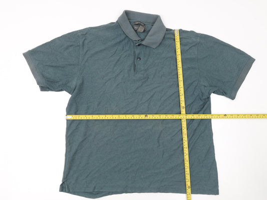 Mens UK Size L Van Heusen Cotton Blend Polo Shirt