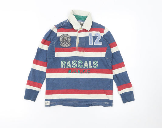 Boys UK Size 7 Years Joules Multicoloured Basic Polo