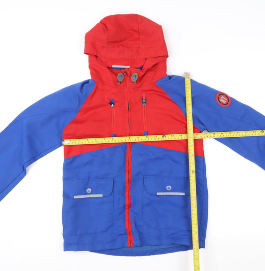 Boys UK Size 11 Years TU Multicoloured Parka Coat
