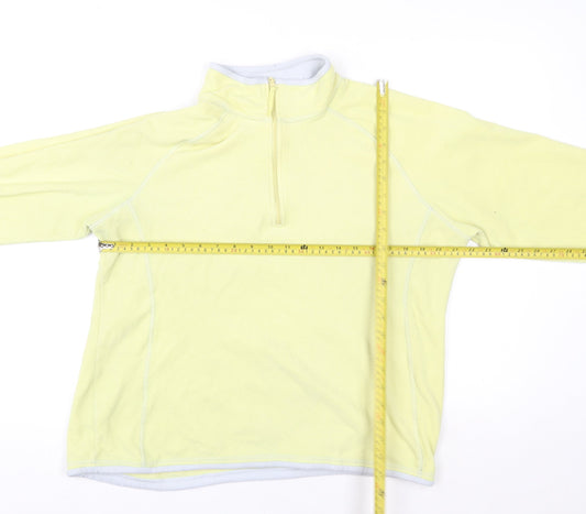 Womens UK Size 18 Mountain Warehouse Yellow Pullover Sweatshirt