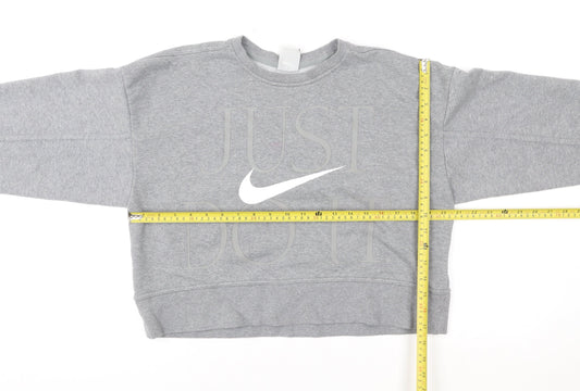 Womens UK Size XS Nike Grey Pullover Sweatshirt