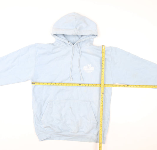 Womens UK Size M Secret Spot Blue Pullover Hoodie