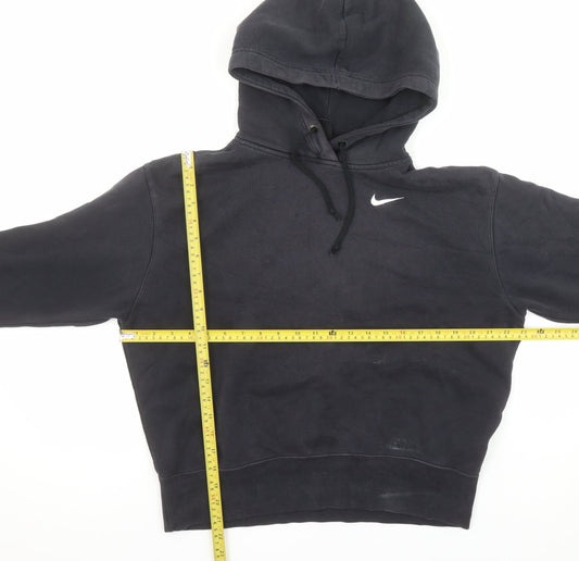 Womens UK Size XS Nike Black Pullover Hoodie