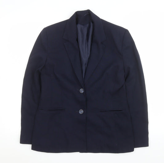 Womens UK Size 12 Dorothy Perkins Regular Blue Blazer
