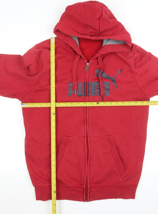 Mens UK Size M PUMA Red Basic Jacket
