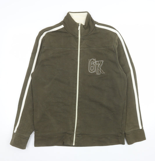 Mens UK Size M Burton Green Basic Jacket