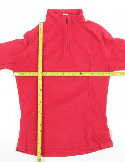 Womens UK Size 12 Quechua Red Pullover Sweatshirt