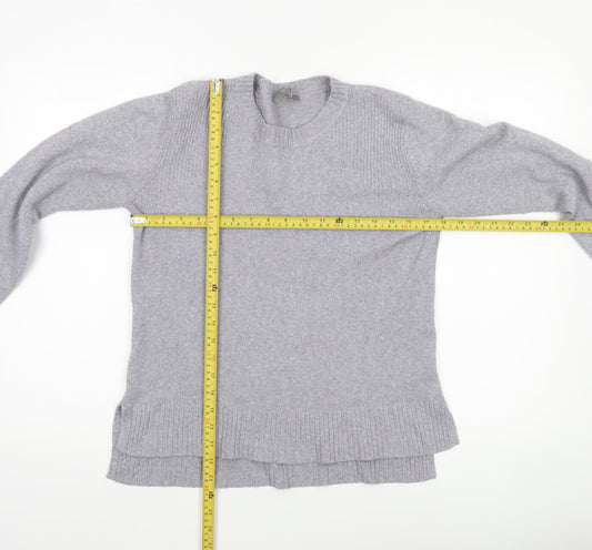 Womens UK Size S Oasis Grey Pullover Jumper