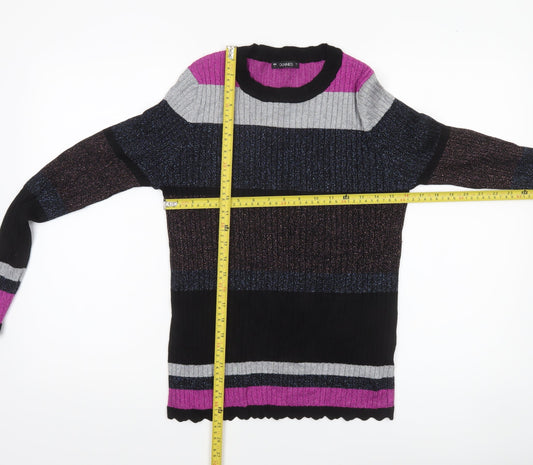 Womens UK Size L Dunnes Multicoloured Pullover Jumper