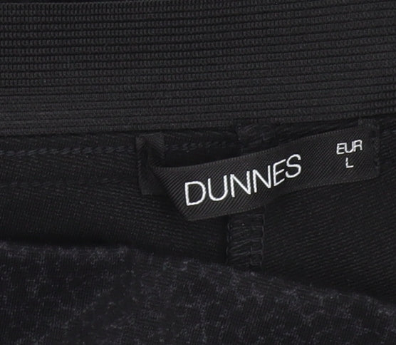 Womens UK Size L Dunnes Slim Fit Leggings Grey Trousers