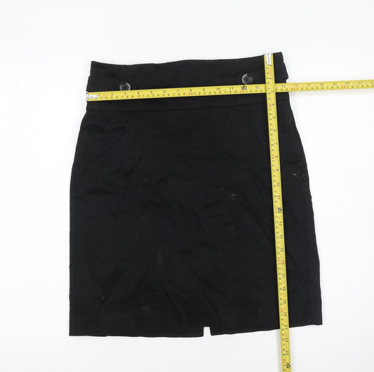 Womens UK Size 10 BCBG Generation Straight & Pencil Twill Skirt