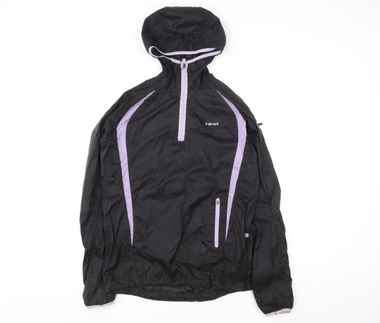 Womens UK Size 10 Hind Black Running & Jogging Gym & Training Walking Jacket