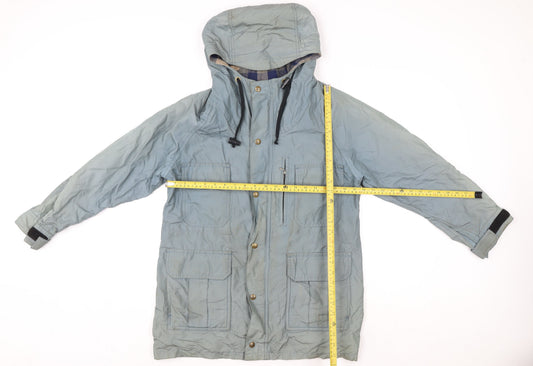 Mens UK Size S REI Green Parka Coat