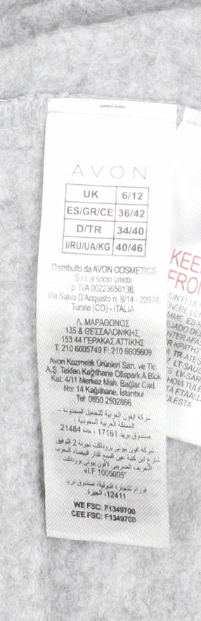 Womens UK Size 6-12 Avon Grey Cape Hoodie