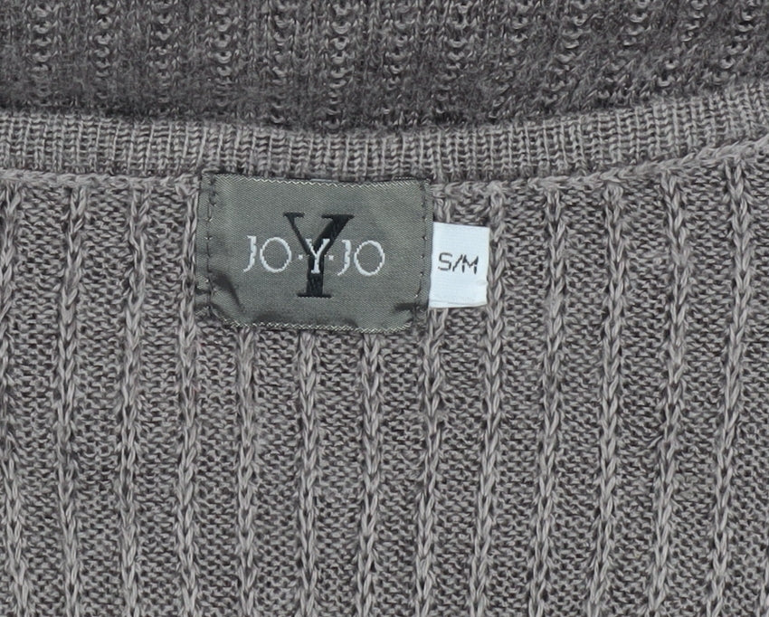 Womens UK Size S JO-Y-JO Grey Vest Jumper