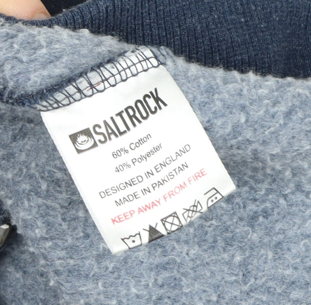Boys UK Size 13 Years Saltrock Blue Basic Jacket