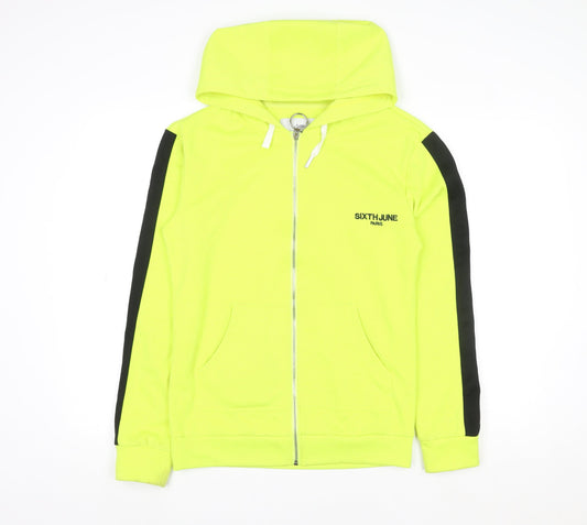 Mens UK Size S Sixth June Yellow Running & Jogging Gym & Training Jacket