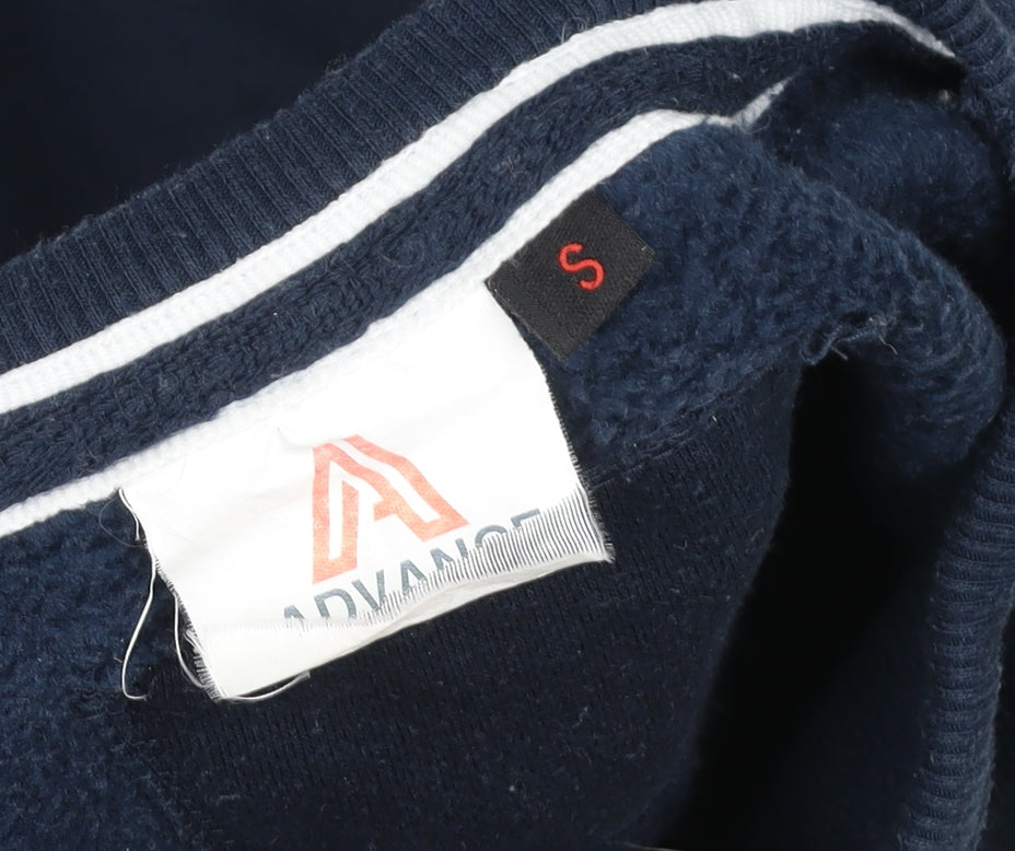 Womens UK Size S Advance Blue Pullover Sweatshirt