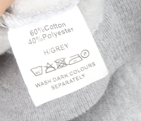 Additional view of University of Cambridge Grey girls’ 9-10 years button cardigan sweatshirt