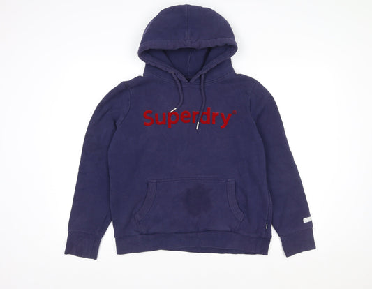 Mens UK Size L Superdry Blue Basic Jacket