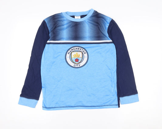 Boys UK Size 11-12 Years Character World Blue Pullover T-Shirt