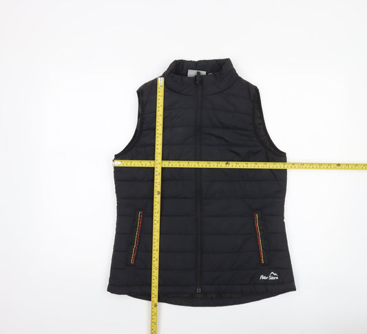Womens UK Size 10 Peter Storm Black Puffer Jacket