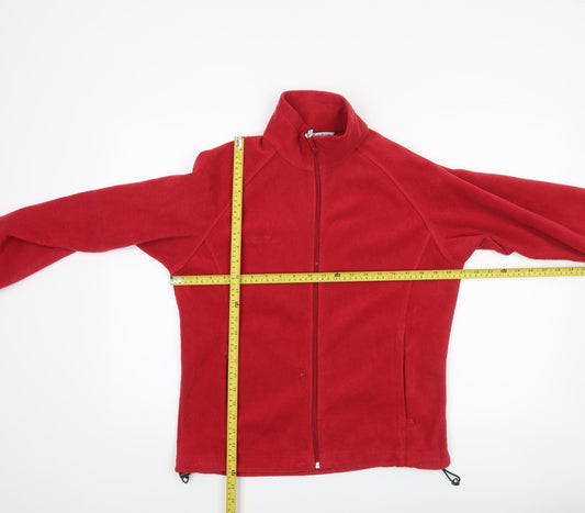 Unisex Adults UK Size M Columbia Red Basic Jacket