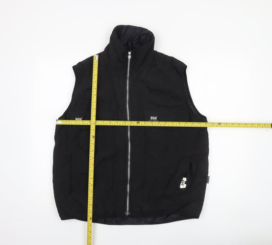 Mens UK Size S Helly Hansen Black Bodywarmer