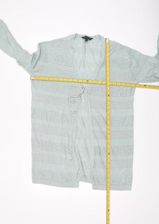 Womens UK Size 14 Dorothy Perkins Green Cardigan Jumper