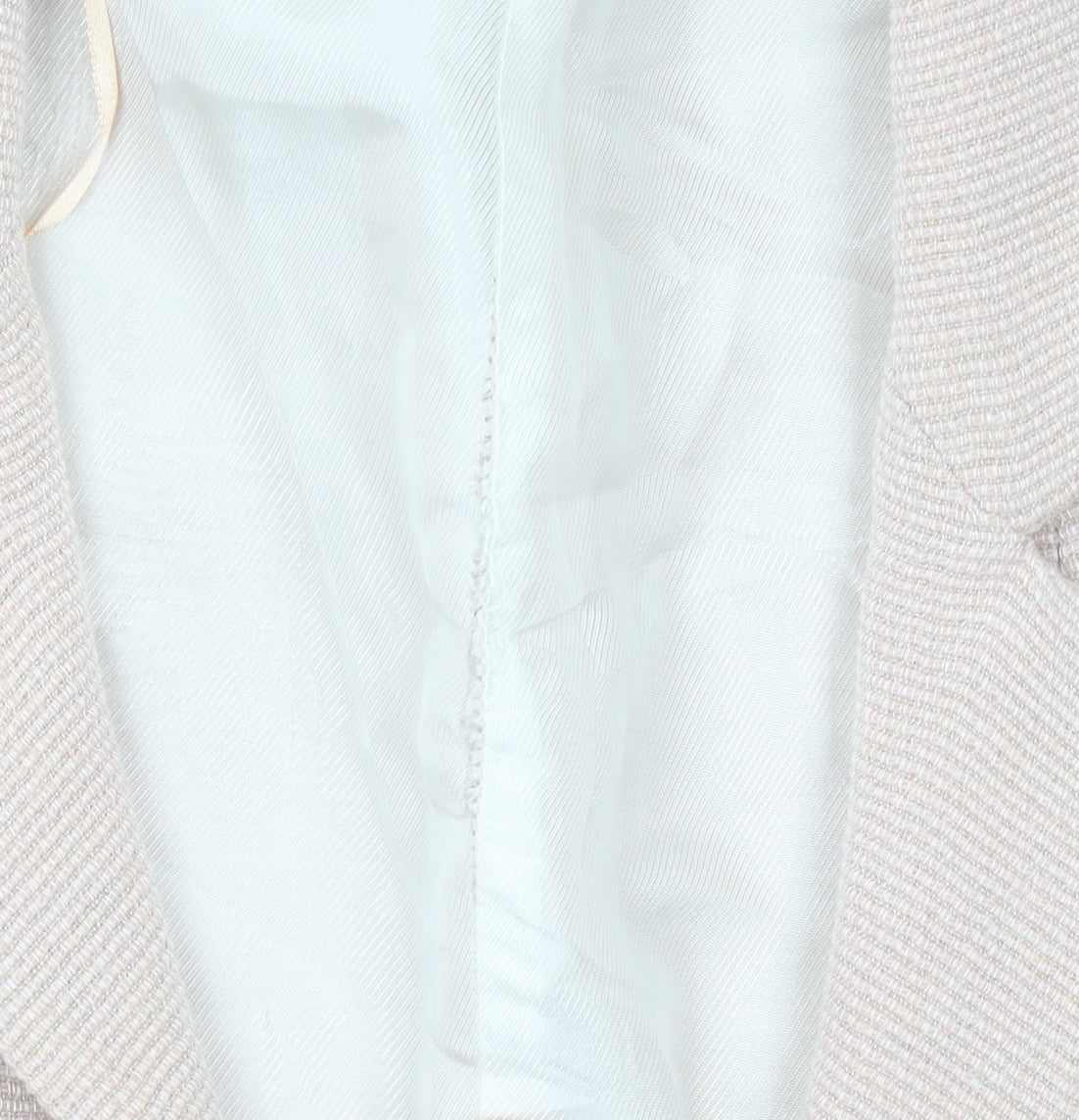Womens UK Size S Zara Basic Regular Beige Blazer