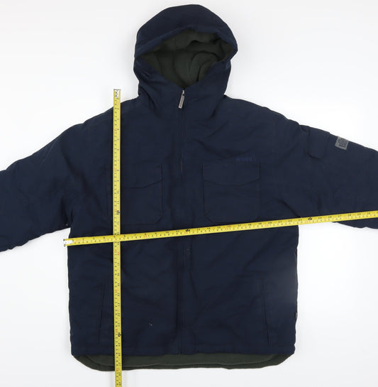 Boys UK Size 13 Years Admiral Blue Puffer Jacket