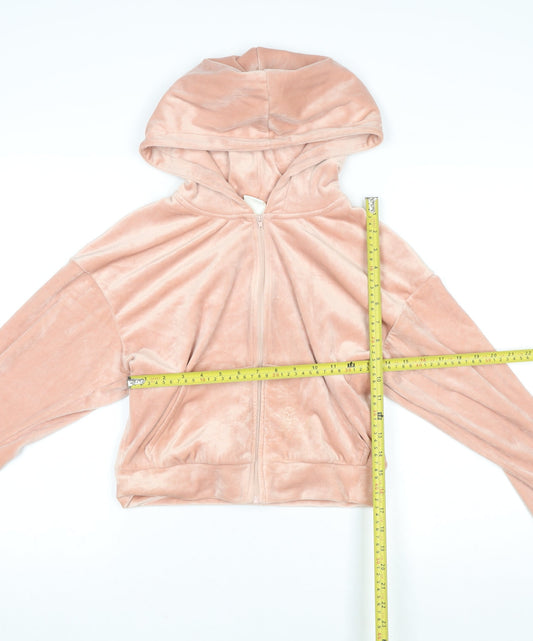 Womens UK Size 10 H&M Pink Basic Jacket